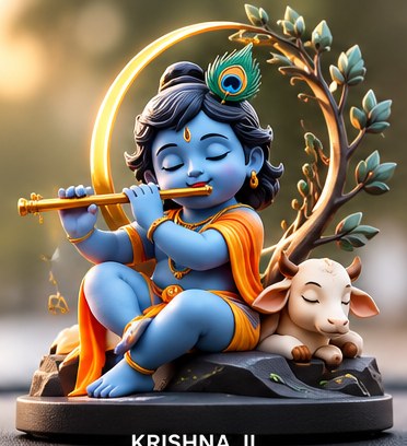 Krishna Ji Dashboard Idol
